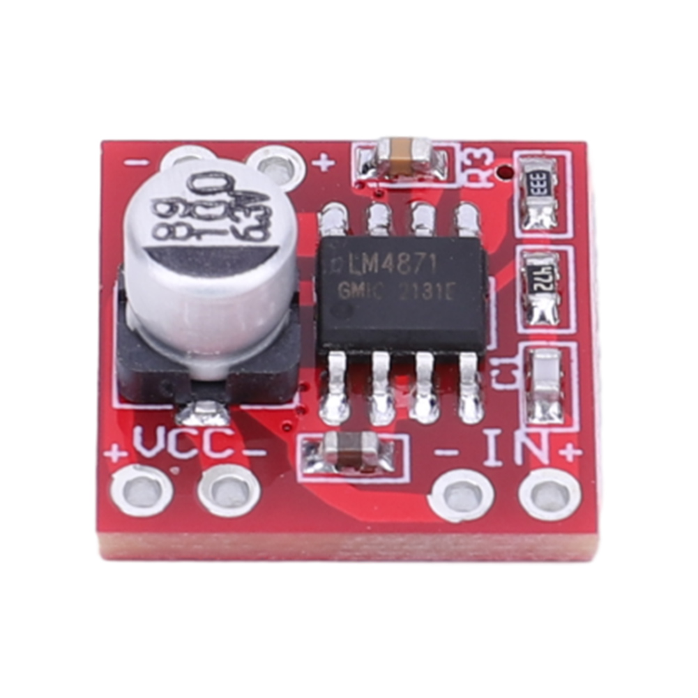 Diy Audio Electronics Kit - LM4871 シングルチャンネルアンプボード 3W 音声アンプモジュール DC 3V-5V