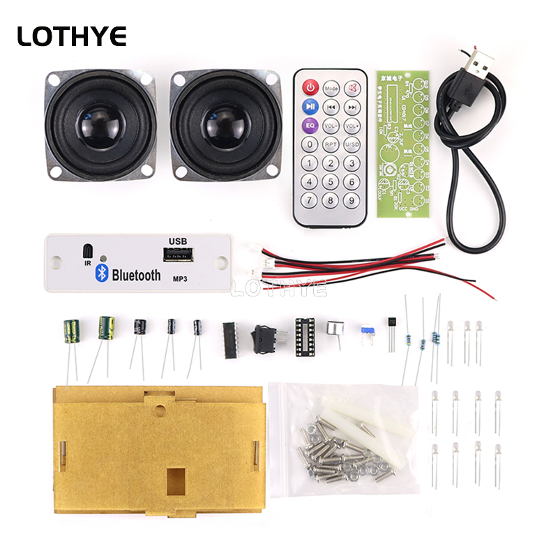 ミニアンプオーディオ Bluetooth 3W*2 スピーカ - Diy Electronics Project Kit のレビューと価格
