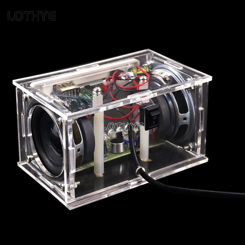 ミニアンプオーディオ Bluetooth 3W*2 スピーカ - Diy Electronics Project Kit のレビューと価格