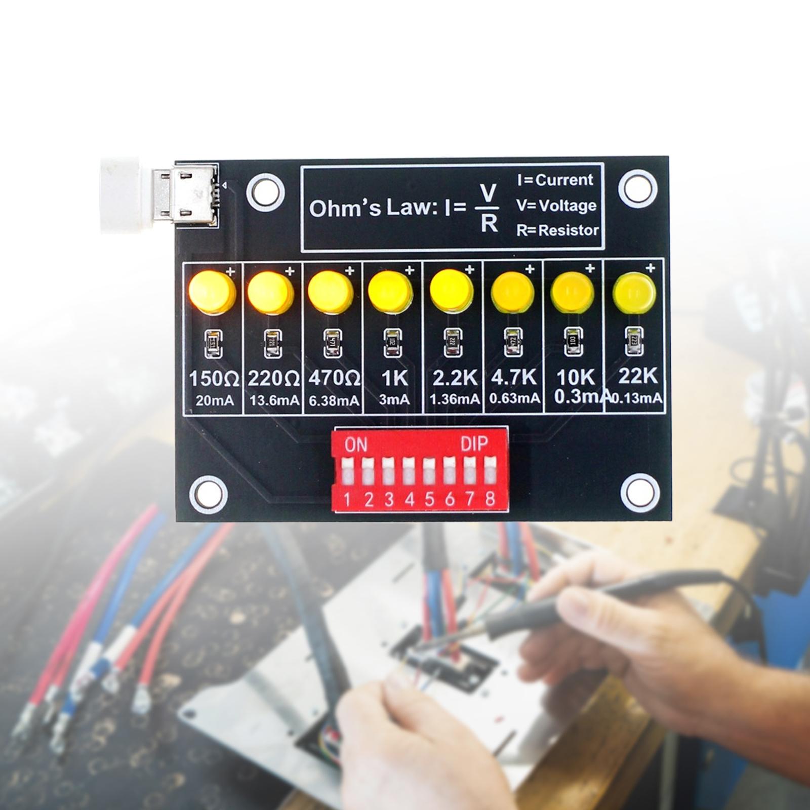 DIY はんだ付け練習キット オームズ法則学習ボード 金属電 - Diy Electronics Learning Kit のレビューと価格