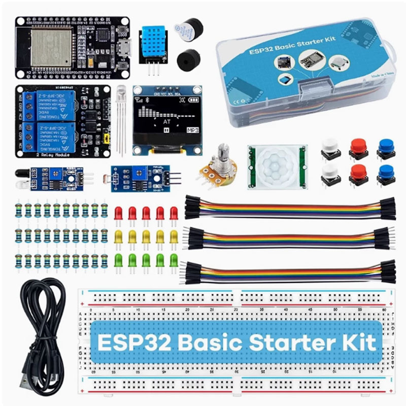 WiFiワイヤレスモジュールメーカーキット、完全なスターター - Diy Electronics Learning Kit のレビューと価格