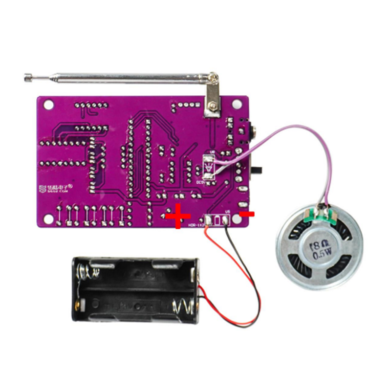 DIY FM ラジオ電子キット 87-108MHz 調整可能 - Diy Electronics Project Kit のレビューと価格