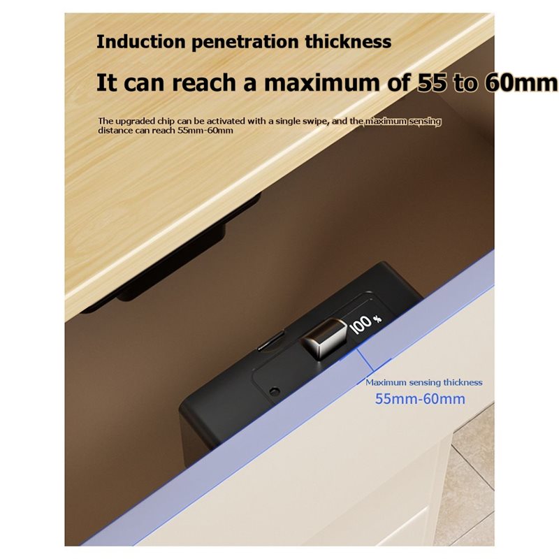 スマートドロワー電子ドアロック NFC技術搭載-隠しDIY木 - Diy Electronics Cabinet のレビューと価格